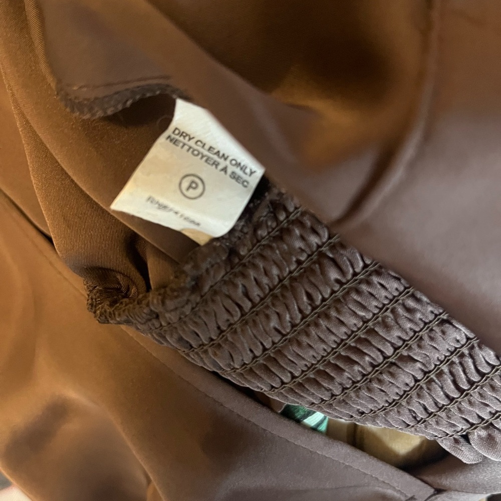 Ramy Brook Chocolate Pauline Puff Sleeve Blouse ::: current retail $375 - Picture 14 of 16